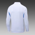 2025/2026 Manchester Long Zipped Jacket White Football Shirt 1:1 Thai Quality Set - Image 4