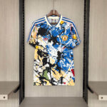 2025/2026 Manchester United Stone Roses Co-Branded Edition Blue Football Shirt 1:1 Thai Quality