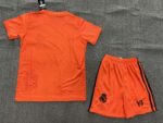 2024/2025 Real Madrid Y-3 Special Edition Orange Football Shirt 1:1 Thai Quality Kids Size - Image 2
