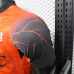 2025/2026 Player Version Napoli Halloween Special Edition Orange Soccer Jersey 1:1 Thai Quality - Image 9