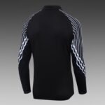 2025/2026 Psg Paris Saint-Germain Half-Pull Training Suit Black Football Shirt 1:1 Thai Quality Set - Image 4