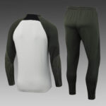 2023/2024 Barcelona Half-Pull Training Suit Grey Jersey Set - Image 2