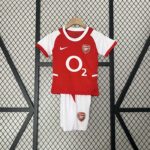 2002/2004 Retro Arsenal Home Football Shirt 1:1 Thai Quality Kids Size