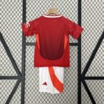 2024/2025 Manchester United Home Football Shirt 1:1 Thai Quality Kids Size - Image 2