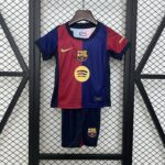 2024/2025 Barcelona Home Football Shirt 1:1 Thai Quality Kids Size（Competition version）