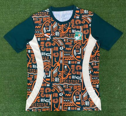 2024/2025 Côte d'Ivoire National Team Training Wear Football Shirt 1:1 Thai Quality