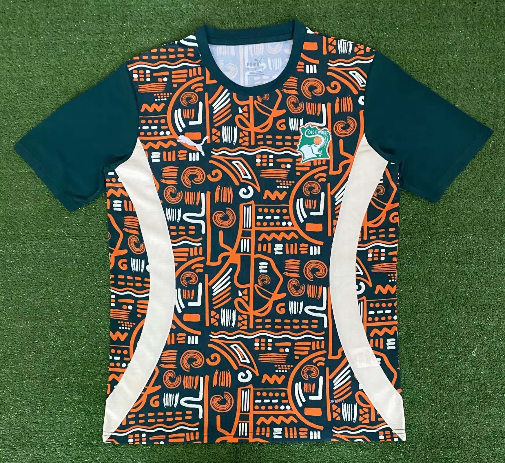fe21c477409149262004651de4a5f8779bd2fa7e 2024/2025 Côte d'Ivoire National Team Training Wear Football Shirt 1:1 Thai Quality - Image 1