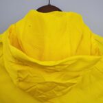 2023/2024 Al-Nassr Windbreaker Navy blue and yellow Soccer Jersey 1:1 Thai Quality - Image 3